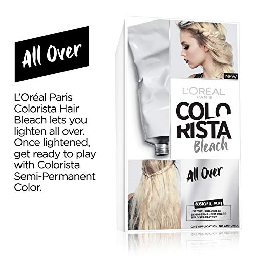Hair Bleach Kit for All Over Blonde Hair - Includes Purple Conditioner - 1 Count