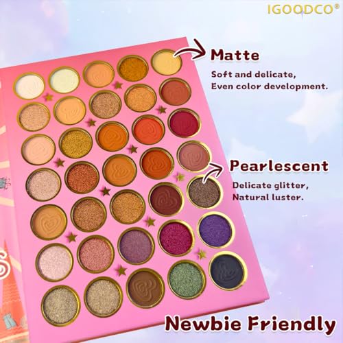 82 Color Eyeshadow Palette with Blush & Highlight