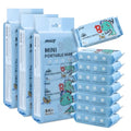 Wet Wipe Travel Size, Mini Makeup Wipes, Easy Portability, Skin-Friendly Ingredients, 24 Pack Total 192 Wipes, Blue