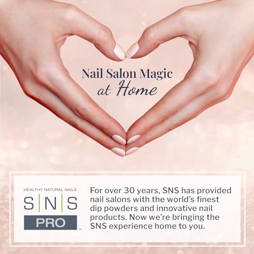 SNS Dip Base Coat for Dip Powder Nails - Long-Lasting Low-Odor Adhesive