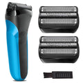 21B Series 3 Replacement Head for Braun Electric Shaver, S3 Wet and Dry Replacement Head Compatible with Braun Series 3 Foil and Cutter 300s, 310s, 3010BT (2 Count)