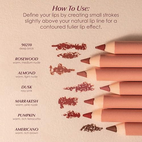 PERSONA 90210 Vegan Lip Liner Pencil - Creamy Matte Finish