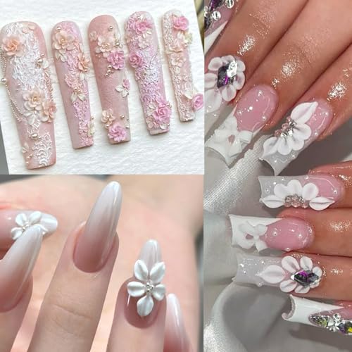 3D Nail Sculpting Tool Set - 3 Dual-Head Pens & 2 Finger Sleeves