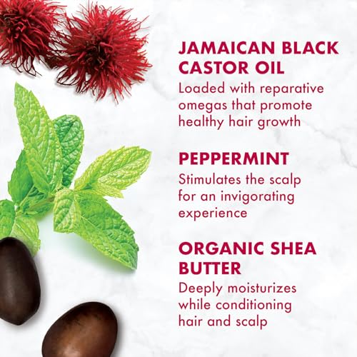 SheaMoisture Leave-In Conditioner 3-Pack ? Jamaican Black Castor Oil Strengthen & Restore Formula for Hair Repair, Frizz Control, 11.5 Oz Ea