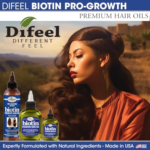 Difeel Premium Biotin Hair Oil 7.1 oz.