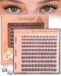 Geeneiya Spider Lash Clusters - 8-16MM Wispy Eyelash Extensions