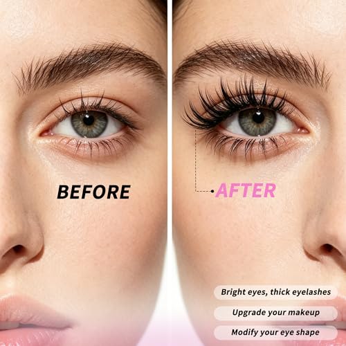 Self Adhesive Lash Clusters 12mm Wispy Manga Eyes - 96pcs Kit