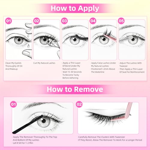 FayJoo Eyelash Adhesive Remover - Hypoallergenic 5ml for Sensitive Eyes