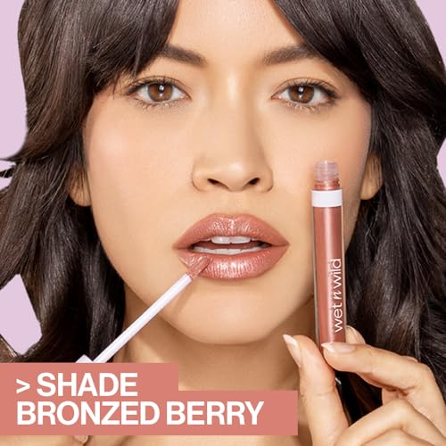 Wet n Wild MegaSlicks Lip Gloss - Ultra-Glossy, Vitamin E Enriched, Clear, 1 Count