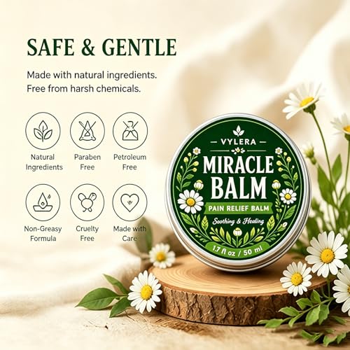 Vylera Miracle Relief Balm - Soothing Pain Relief Ointment