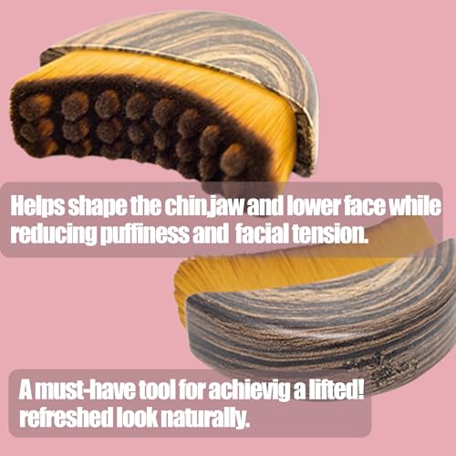 Lymphatic Drainage Face Brush for Double Chin Reduction