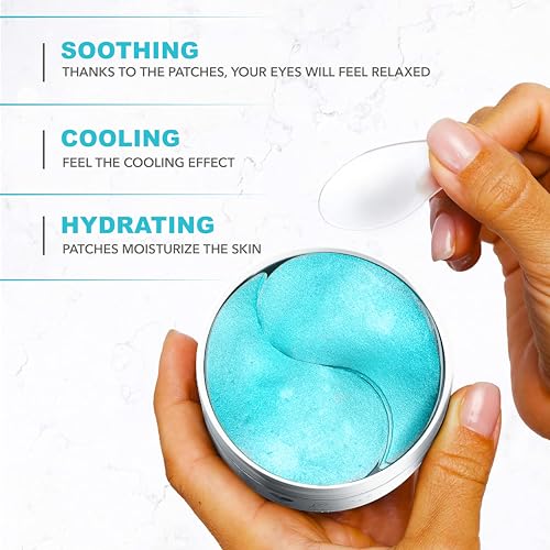 Retinol Collagen Under Eye Patches - 60 Gel Pads for Dark Circles