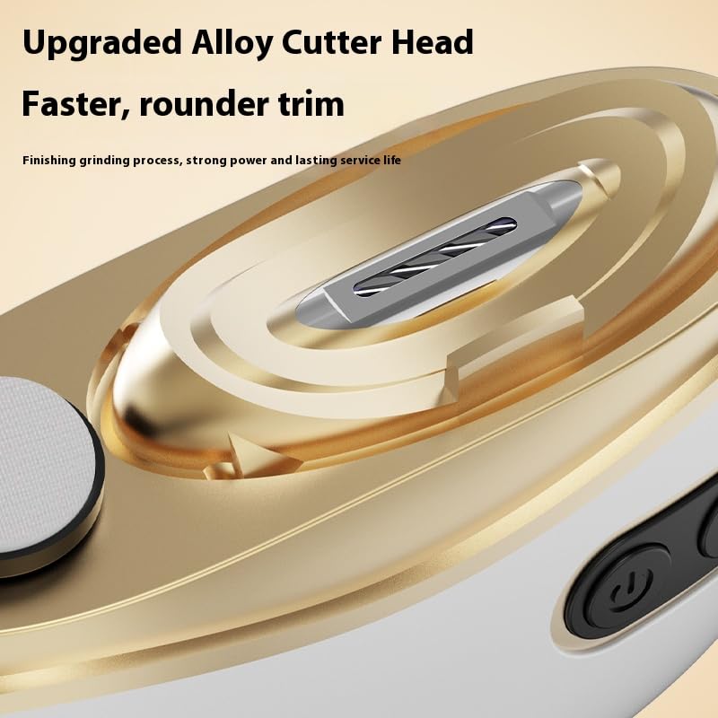 Electric Nail Clipper & Trimmer for All Ages - Rechargeable, 2 Speeds