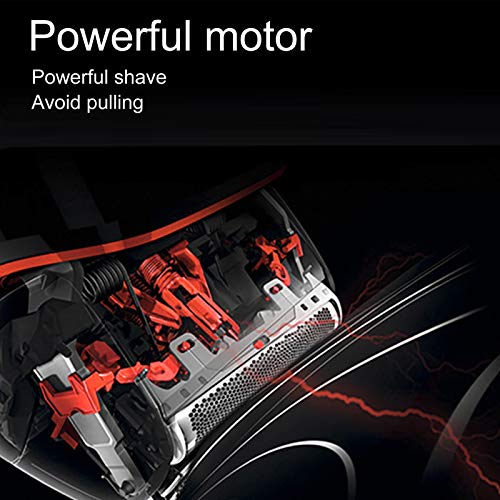 Cordless USB Charging Men Electric Shaver, Portable Beard Trimmer for Home Daily Use or Salon
