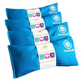 Lavender Eye Pillows Set of 4 - Hot Cold Therapy Weighted