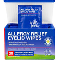 Allergy Eye Wipes for Dry Itchy Eyes - 30 Count