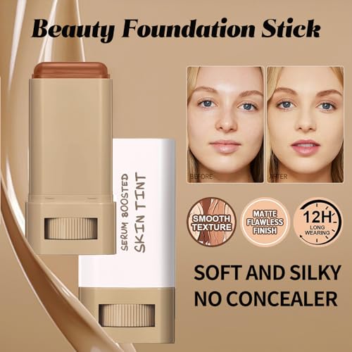 Charm Kiss 3-in-1 Foundation Stick - Tinted Moisturizer & Serum
