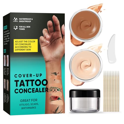 Tattoo Cover Up Makeup Waterproof - Professional Body Concealer