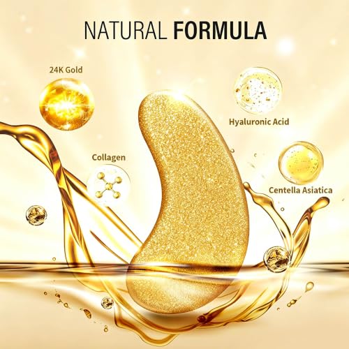Maskiss 24K Gold Under Eye Patches (50 Pairs)