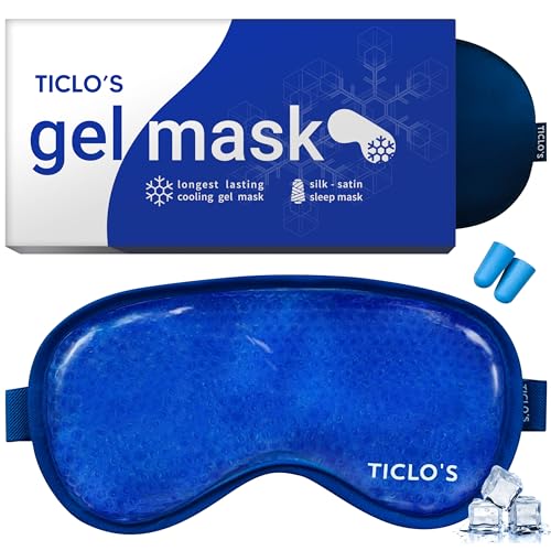 Cooling Gel Eye Mask for Puffy Eyes & Dark Circles