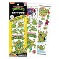 Savvi TMNT 17 Temporary Tattoos - Skin-Safe, USA Made