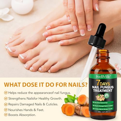 Ginger Nail Growth Serum - 60ml Strengthener Oil
