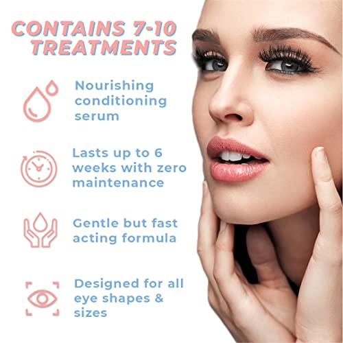 Lash Lift Kit - Upgraded for 2025 | Professional Instant Perming, Lifting & Curling for Eyelashes | Semi-Permanent Salon & DIY Home Use | Includes Eye Shields, Pads, and Accessories