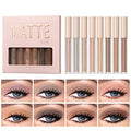 Matte Liquid Eyeshadow Set 8 Colors - Waterproof Long-Lasting