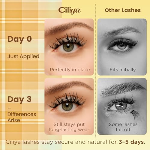 Self Adhesive Eyelash Clusters 10-16mm No Glue Needed Waterproof Wispy Press-On Lashes