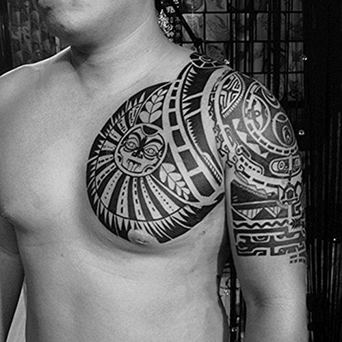 Waterproof Temporary Tattoos - Dwayne Johnson Design, 2-7 Day Wear