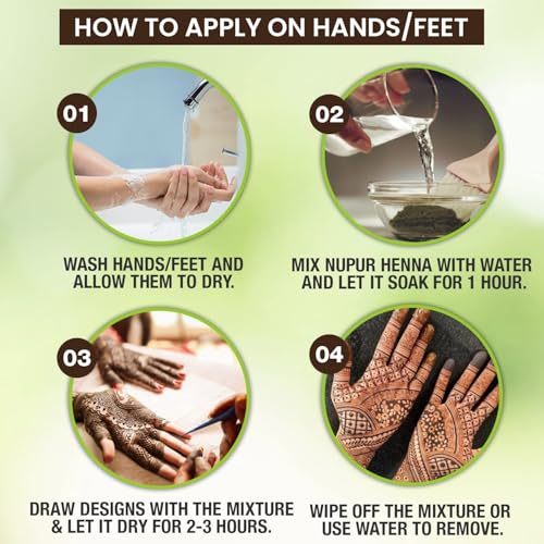 Godrej Nupur Henna 400g - Natural Mehndi for Hair