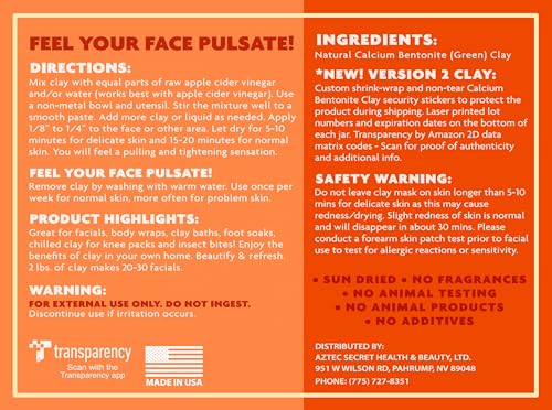 Aztec Secret Indian Healing Clay 16 oz - Deep Pore Cleanser