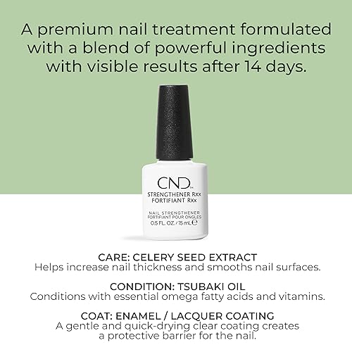 CND Strengthener RXx Nail Strengthener - 0.5 Fl Oz