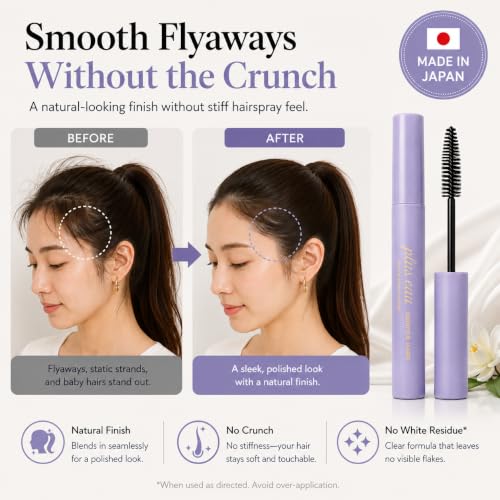 Plus eau Hair Finishing Stick - Extra Strong Edge Control & Anti-Frizz