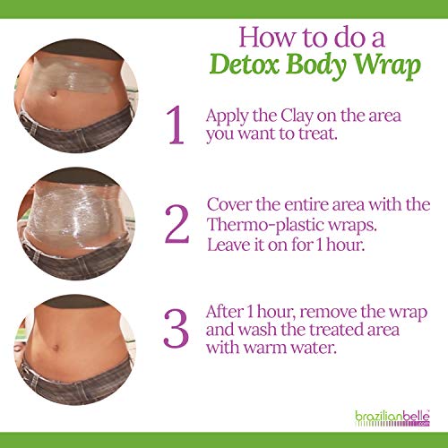 Brazilian Belle Detox Clay Body Wrap – Firming & Anti-Cellulite