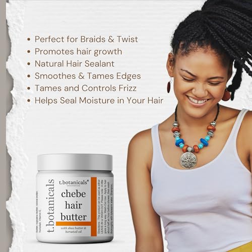 Chebe Hair Butter for Growth & Nourishment - 8 oz Ayurvedic Formula