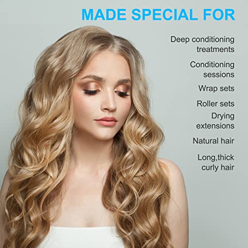 Large Hooded Hair Dryer Bonnet Cap with Long Tube