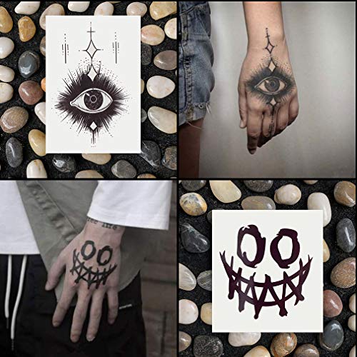 9-Sheet Temporary Tattoo Pack for Adults – Waterproof Body Art