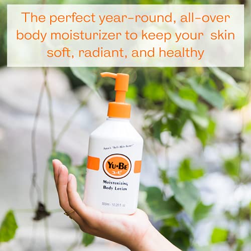 Yu-Be Body Lotion for Dry, Sensitive Skin ? Non-Greasy, Fast-Absorbing Hand & Body Moisturizer Pump Bottle, 10.25 fl oz (2-Pack)