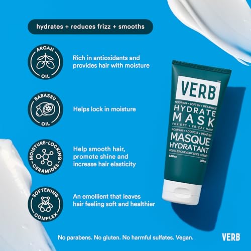 VERB Hydrate Mask 6.8 fl oz - Deep Moisture for Dry Hair