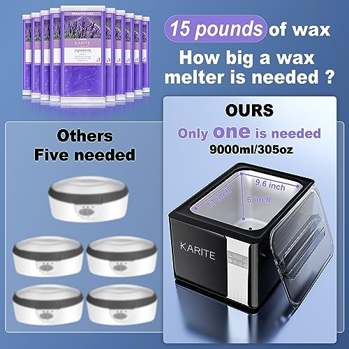 Karite 9000ml Paraffin Wax Bath Machine for Hands & Feet