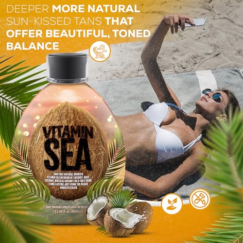 Vitamin Sea Natural Bronzer Tanning Lotion 13.5oz