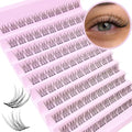 Lash Clusters DIY 10-12MM Wispy D Curl Eyelash Extension 110pcs