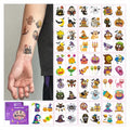 128 Halloween Temporary Tattoo Stickers - Kids Party Favors