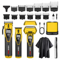 HIENA PRO Cordless Hair Clippers & Beard Trimmer Set for Men