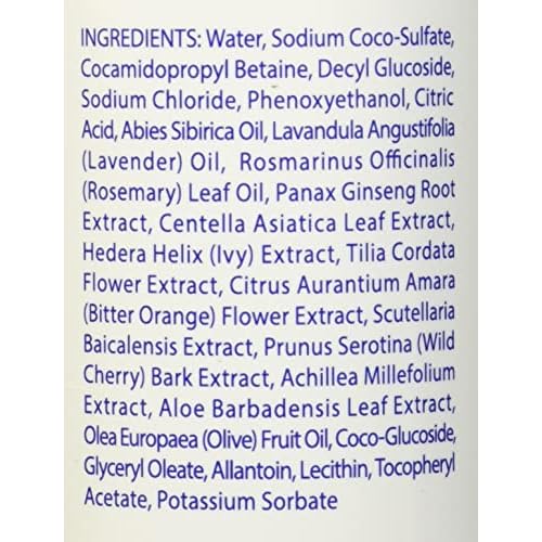 Kiss My Face Anti-Stress Woodland Pine & Ginseng Shower Gel - Rejuvenate Your Mood With Ginseng & Woodland Pine - Antioxidant Blend of Olive Oil, Aloe & Vitamin E - 16 fl oz Bottle