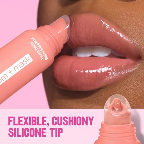 Revlon Glimmer Lip Treat Balm + Mask¢â, Overnight Peptide Lip Treatment, Hydrating, 002 Marshmallow Dreams, 0.4 fl oz