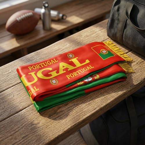 Portugal Fan Celebration Kit - Scarf, Face Paint, Headband & More
