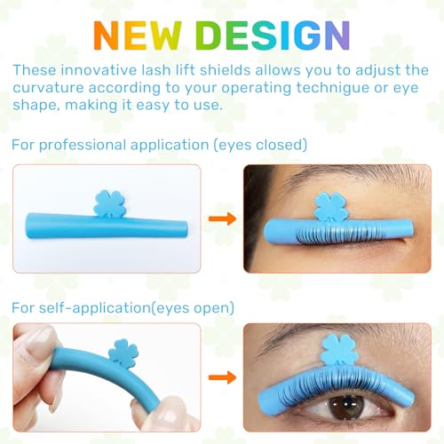 PERMANIA Lash Lift Shields Adjustable 10Pcs