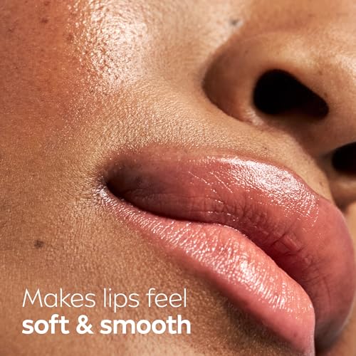 NIVEA Peach Lip Care (4 x 0.17 oz Stick) + NIVEA Shimmer Lip Care (4 x 0.17 oz Stick), Lip Balm Set with Shea Butter, Nourishing Oils and Vitamin C & E